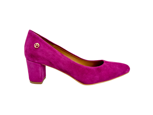 Prestige czółenka 2225/OBL Purpura-Zamsz